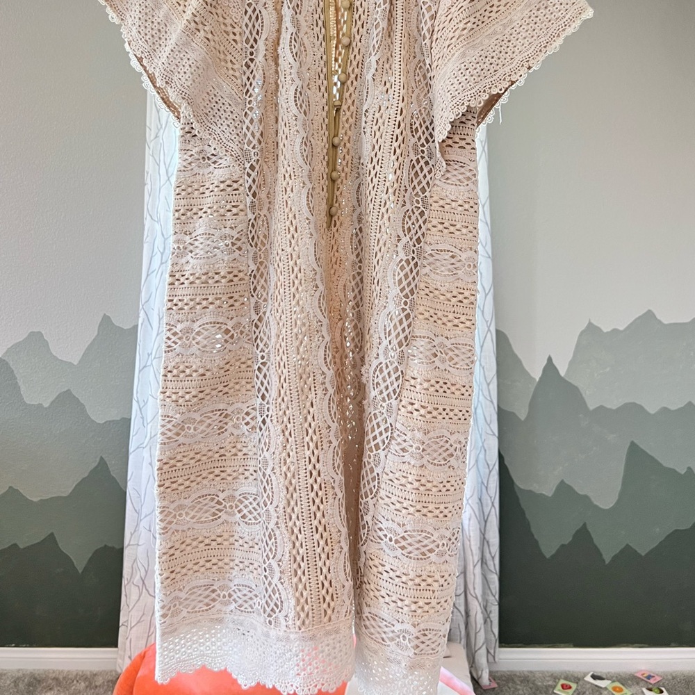 Beautiful handmade Lace dress for summer